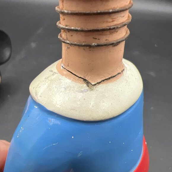 RARE 1960's 1970’s Bobble Head Nodder Mickey Mouse Walt Disney World Square Base - Picture 10 of 13